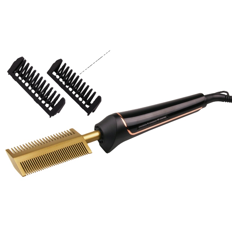 Новый Электрический тонкий выпрямитель Global Hot Comb, выпрямитель, идеальный выпрямитель для волос, расческа