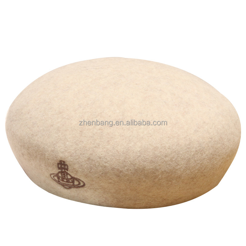 Dropship French Style Warm Wool Spring Autumn Women's Beret Hat Vintage Plain Caps Girl's