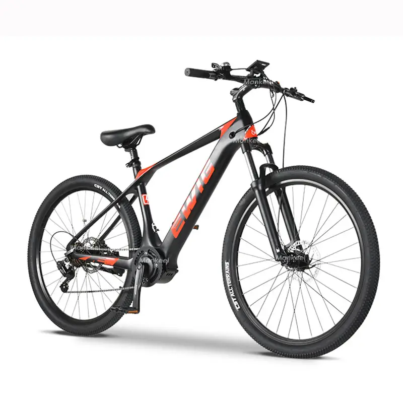 Mankeel Full Suspension Electric Bike Mid Driving Bicycle E Bike 250W 350W 500W 750W 1000W Motor Mid Drive Ebike