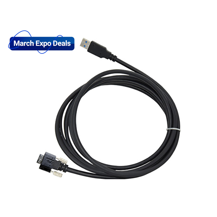 Visiondatum VT-USB3.0-3M(CAB-B) USB3.0 кабель для передачи данных 3 м микро B штекер с фиксирующих винтов для камеры
