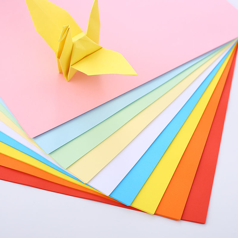 A4 color card 70g color drawing making card cover paper children's handmade card paper