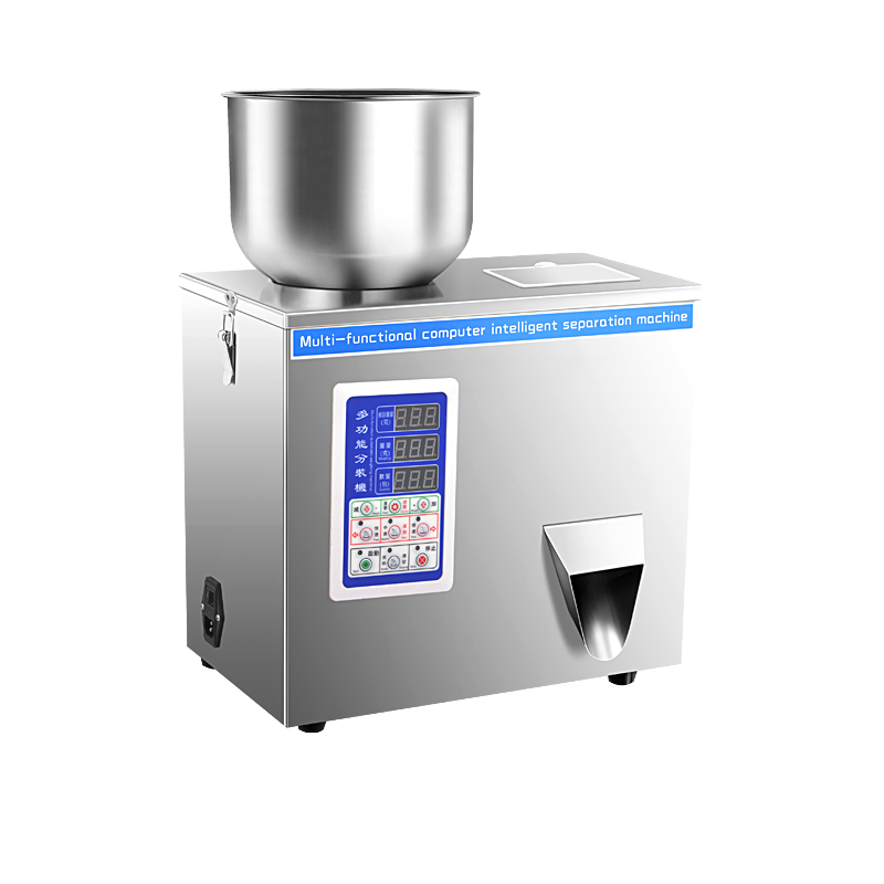 Auto small weighing filling machine mini semi automatic rice granule sugar spice food particle tea bag filling machine