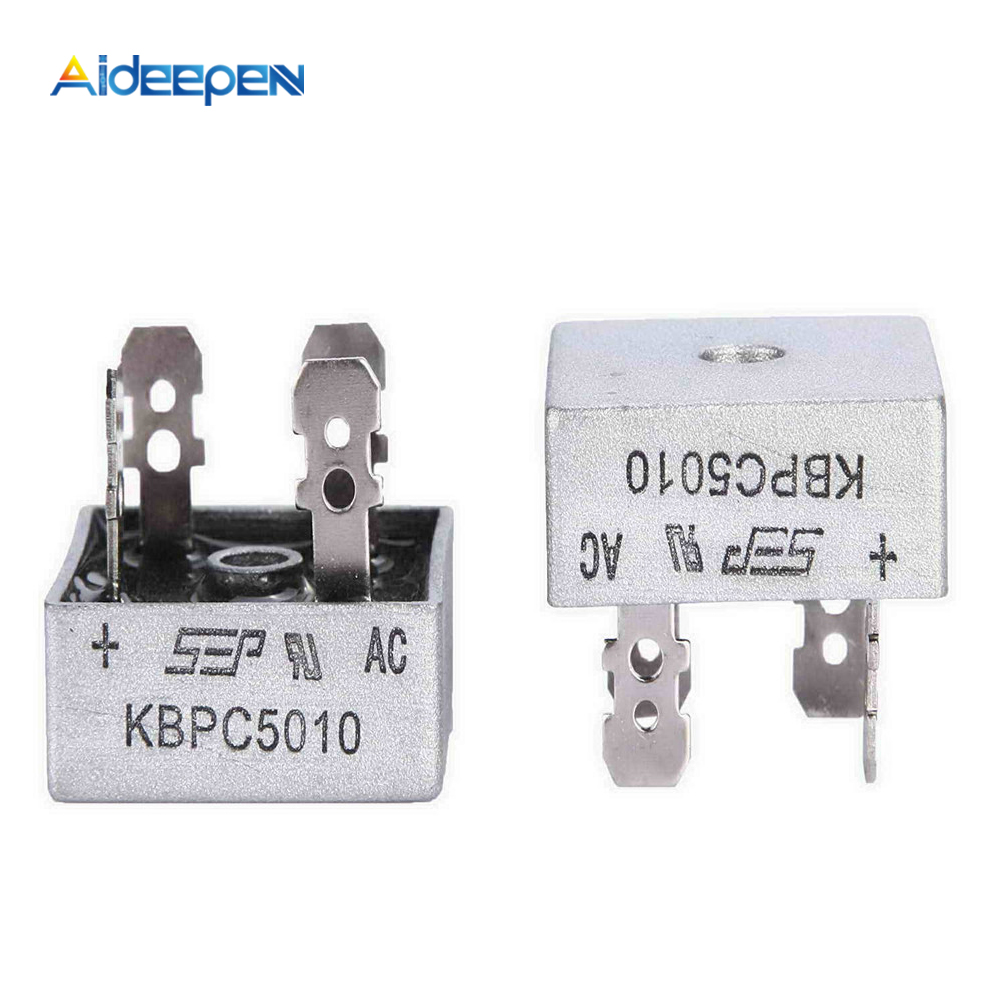 KBPC5010 50A 1000 В диодный мост, выпрямительный диод KBPC 5010, силовой выпрямительный диод, электронные компоненты