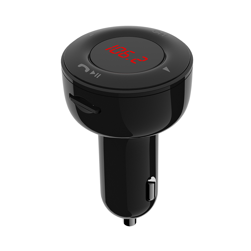 Auto Electronics Portable USB Fast Charger Radio Mini MP3 Player Car FM Broadcast Transmitter Car Music Player