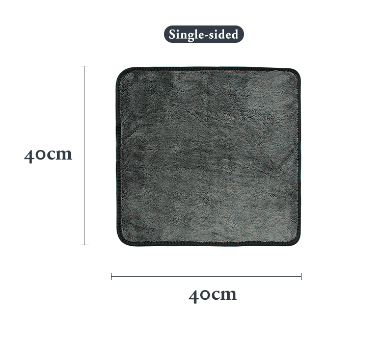 Hot Sale Super Absorbent Car Cleaning Cloth Microfiber Towel Thicken Car Wash Towel
