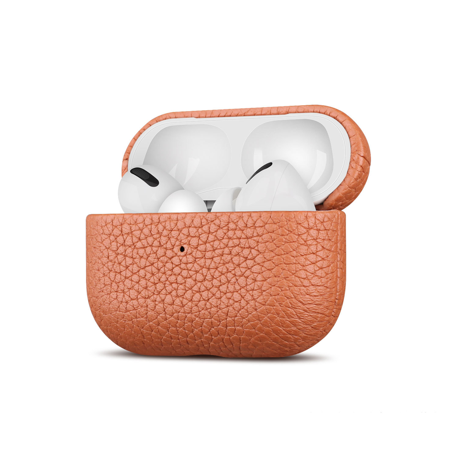 Battery Charging Wireless genuine Protective Cover leather earphone case for airpods 3 pro