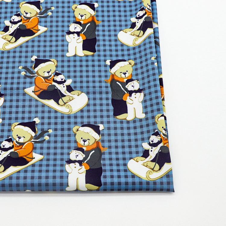 Wholesale Super Soft 100% viscose printed fabric for High-end Clothes Children