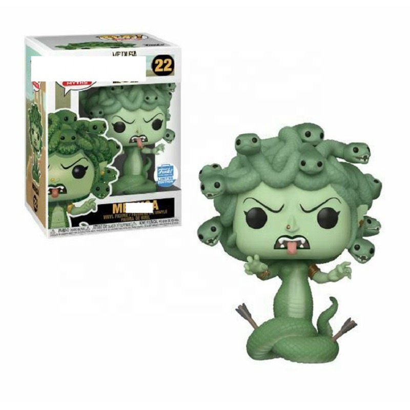 Экшн-фигурка Медуза из древней греческой мифологии FUNKO POP 22 #, игрушки, змея, волосы banshee, Коллекционная модель, кукла, подарки, оптовая продажа