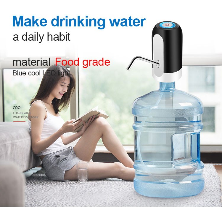 High Quality Portable Electric USB Charging Automatic Drinking Bottled Water Dispenser Pump