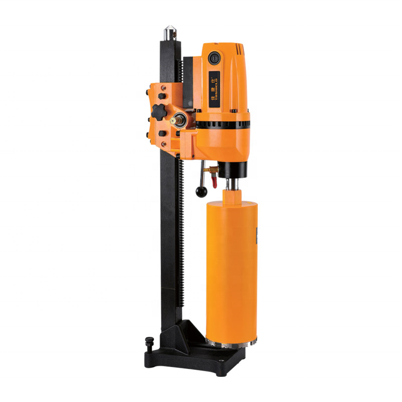 R-J01-200 Power Tools Manufacturer Industry Diamond Drills Press With Water For borehole Electric Concrete Core Drilling Machine