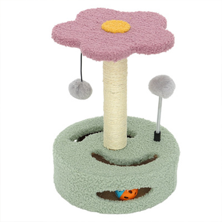 Cat Scratching Post Tree Furniture Tower Sucker Cat Toy Scratch Post Scratcher