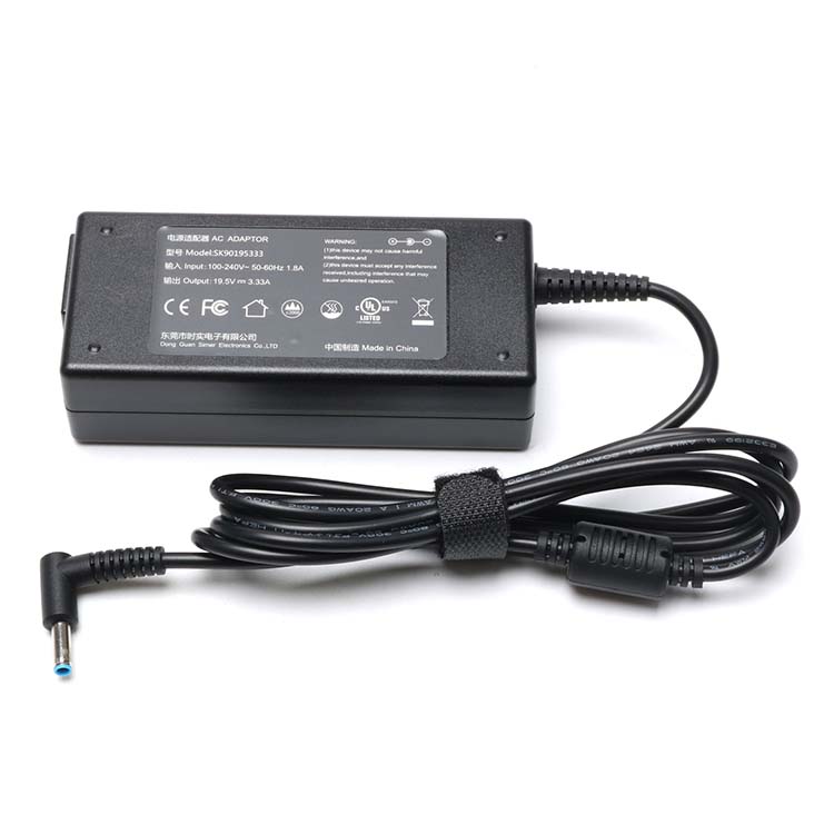 Заводская Горячая продажа 65w 19,5 v 3.33a AC 100 - 240v 50 60hz Ноутбук ac адаптер для hp