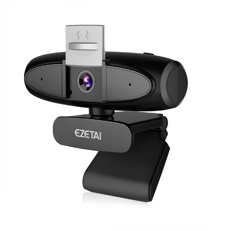 USB веб-камера с микрофоном и крышкой конфиденциальности для ПК, 2K USB потоковая камера для онлайн-класса/видеоконференции, веб-камера QHD1440P