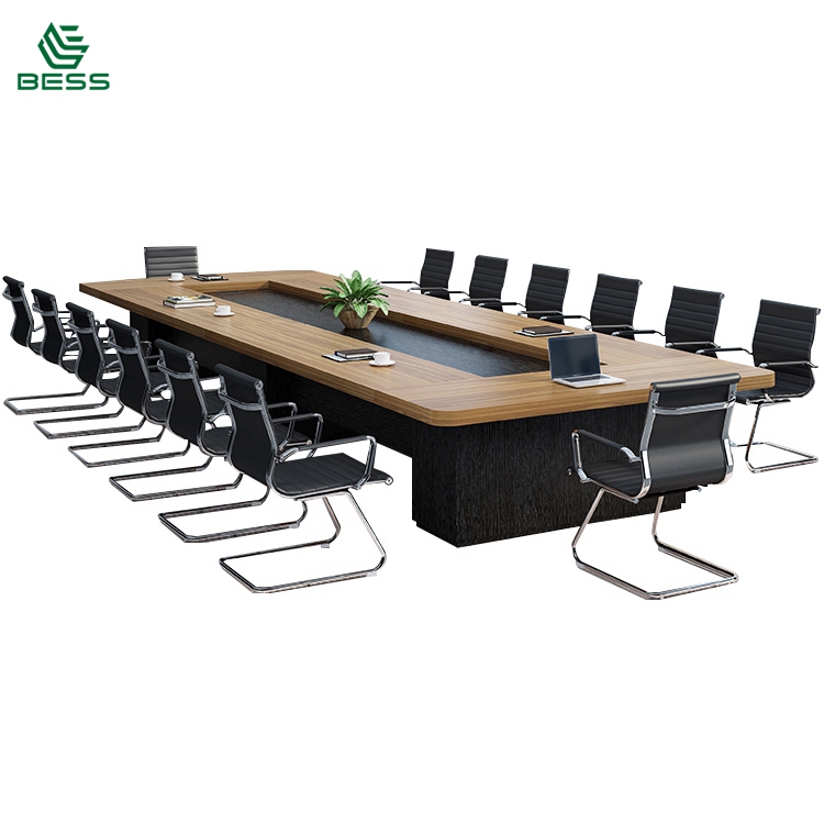 Office furniture conference table desk rectangular large long table training negotiation table and chair combination