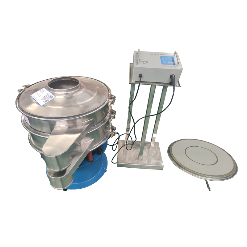 High Performance Factory Sales Stainless Steel 600mm~1500mm Graphite Powder Ultrasonic Vibrating Sieve Machine