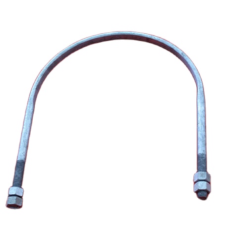 Factory Wholesale Pole Clamp For Cable Accessories And Nut Stainless Steel U-Bolt For Electric Power Fitting
