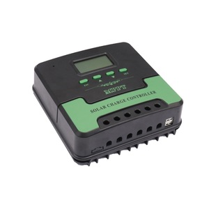 High Quality Solar Charger Controller MPPT 50A 60A solar battery charger controller Dual USB LCD Display 12V24V Auto