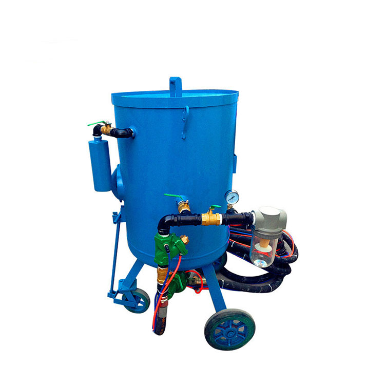 Sandblasting Machine 500kg Pressure Washer Sand Blaster Sandblasting Machine For Metal Shelves