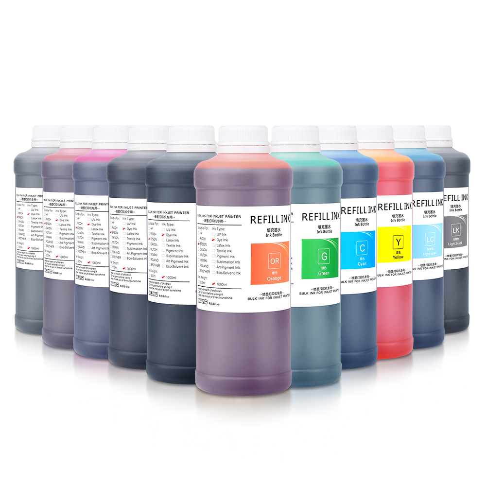 Ocinkjet 11 Color Sublimation Dye Inks For Epson Stylus Pro 7900 7910 9910 7900 9900 Inkjet Printer