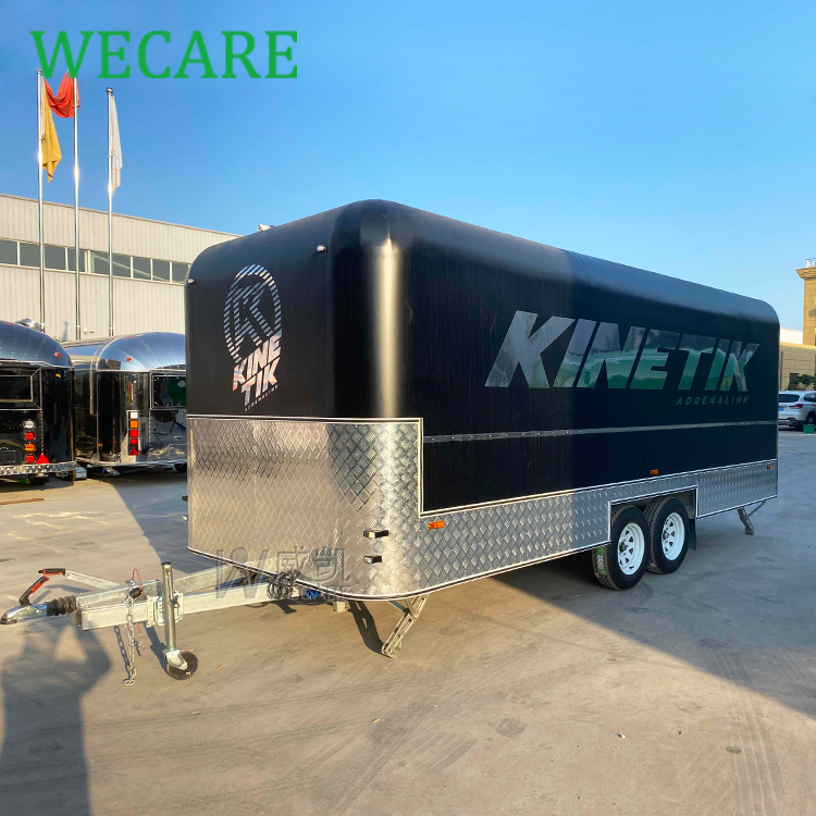 Wecare, выставочный трейлер, наружный мобильный СВЕТОДИОДНЫЙ экран, трейлер с ферментной площадкой для продажи