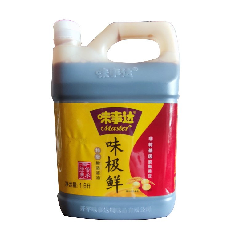 Китайский Соевый Соус weijixian, соевый соус нетрансгенный 1,6 Lwejixian