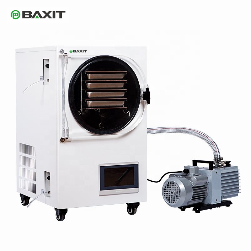 Small vacuum freeze drying machine, fruit, vegetable freeze drying machine, freeze drying dehydrator laboratory home