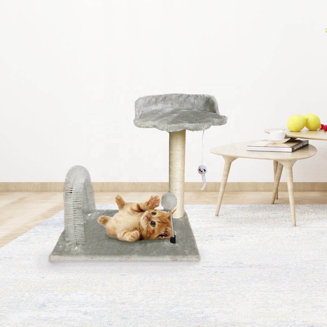 Good Selling New Multi Level Modern Make Luxury Large Wide Big Giant Wooden Scratcher Furniture Tower Wood Funny Cat Tree