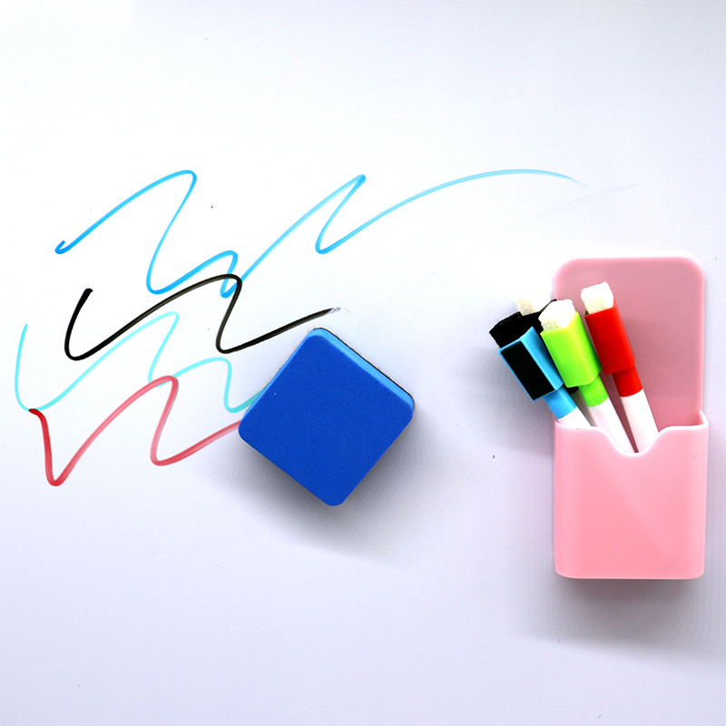 YY301 stocked rectangle bone magnetic whiteboard dry erasers with EVA felt chalkboard cleaner for home office teacher supplies