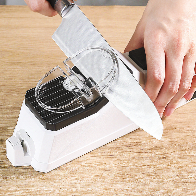 New Electric Knife Sharpener USB Recharge Knife Scissors Kitchen Tools