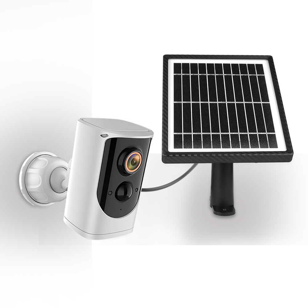 Solar Powered Outdoor Security Video Camera Wifi PIR Motion Detection Night Vision Waterproof Network Camera