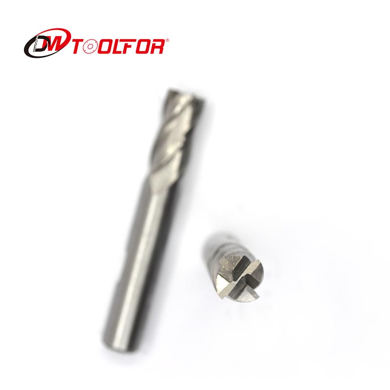DAMING DIN844 6Mm 4 Flutes Rougher Coating Hss End Mill