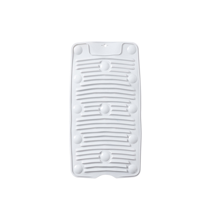 Household silicone washboard plastic non-slip washboard rubber mini thickened laundry mat
