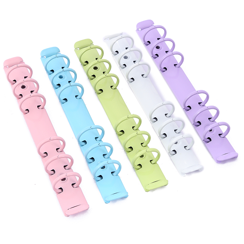 Wholesale Stationery Accessory A4 Nickel Ring Paper File Clips Metal Ring Binder Clip
