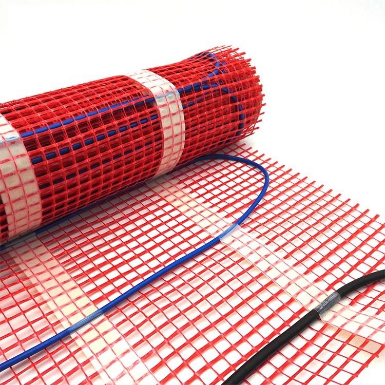 Fashion Carbon Fiber Electric Heated Floor Mat 220V Underfloor Heating Mat For Feet Warmer Pad