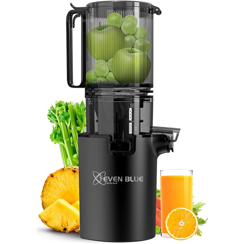 SEVEN BLUE 305W BPA Free Travel Mini Juicer Personal Wireless USB Juice Blender in Stylish Colors for Fresh Juice for Cars