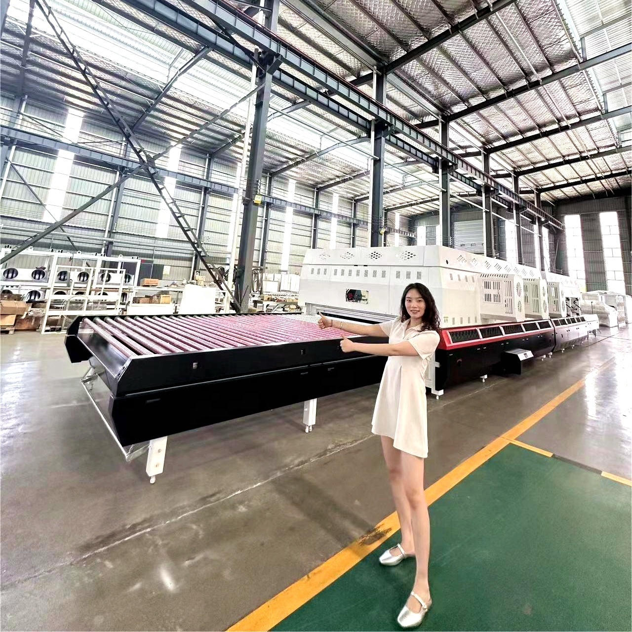 2440x5000mm glass machine/glass processing machinery/glass making equipment for Appliance furniture doors windows