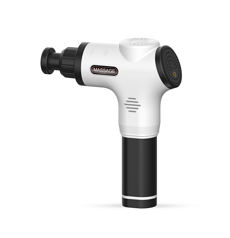 PL-652 portable heat vibration booster massage gun dropshipping with lcd screen