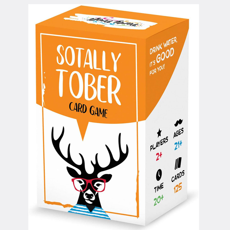 Sotally октября Алкогольная игра для взрослых питьевой карточные игры партии