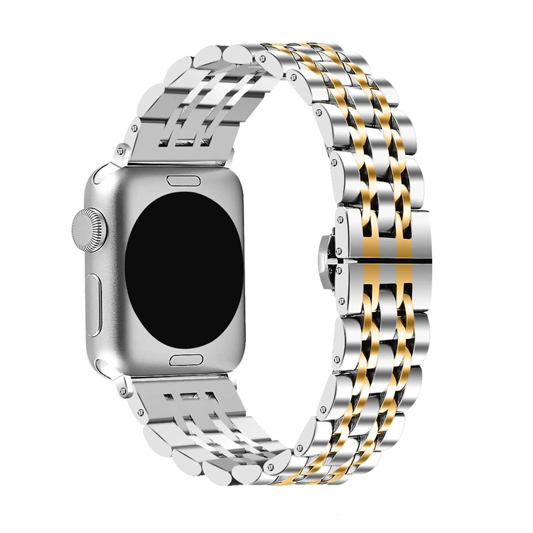 Ремешок из нержавеющей стали для Apple Watch Series SE/6/5/4/3/2/1