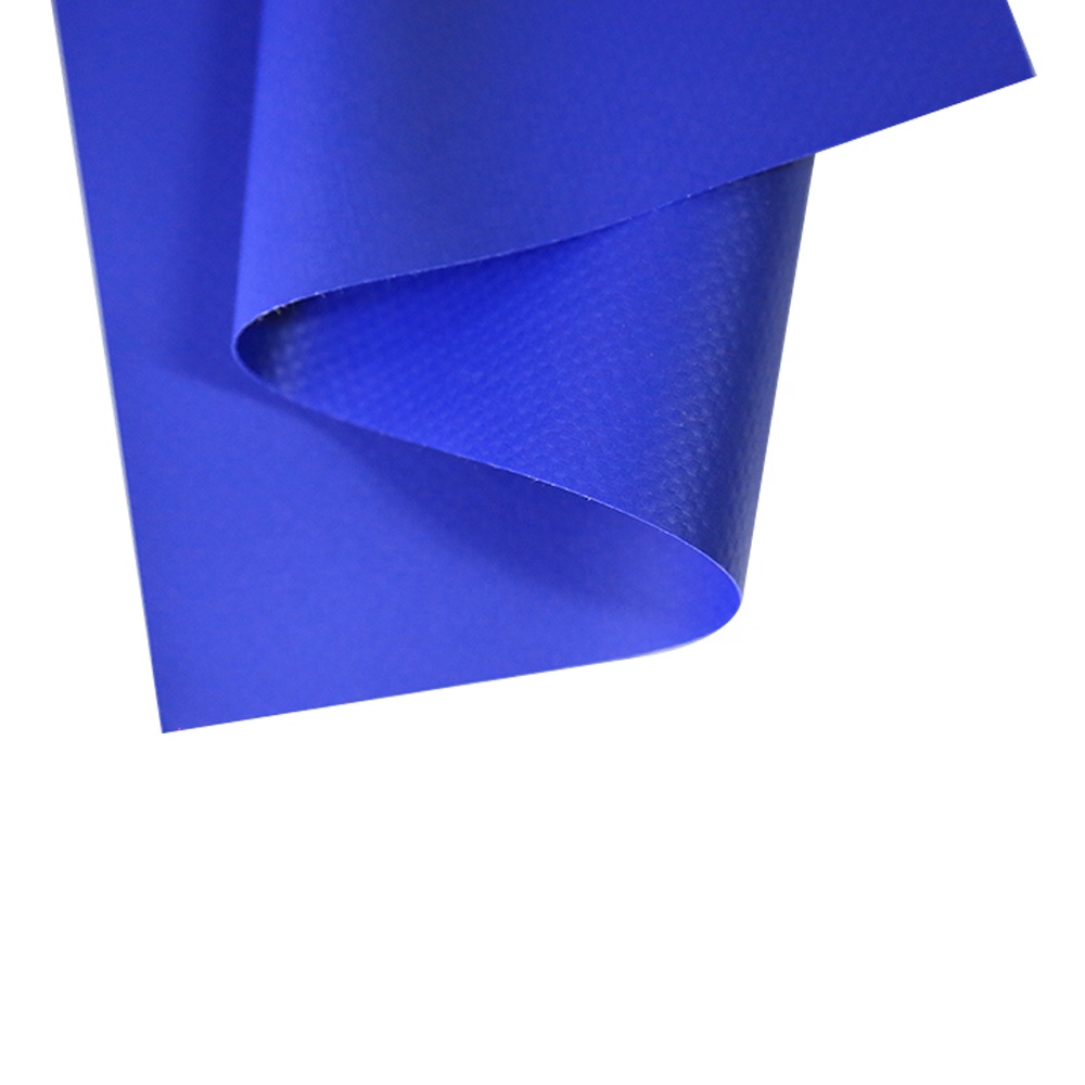 Королевский синий 1000D * 1300D 18*20 610gsm 800gsm ПВХ винил нож с покрытием полиэстер брезент