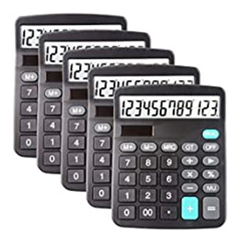 12 digital display with LCD screen smart calculator with writing tablet