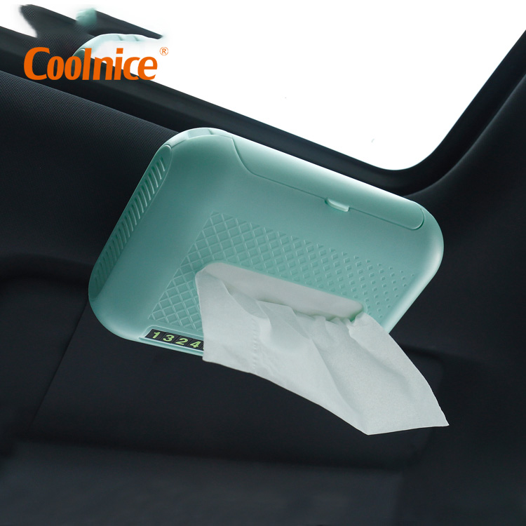 New fashion car general paper car suppliers of tissue box cover organizer Parking number