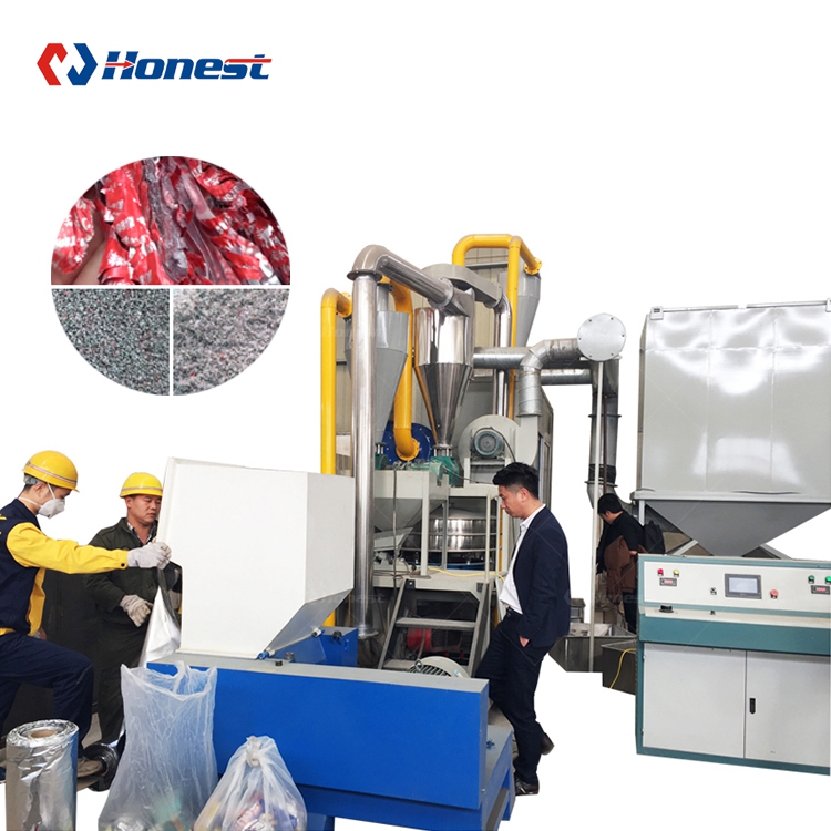 Fully Automatic Aluminum Composite Panel Recycling Machine Acp Recycling Machine