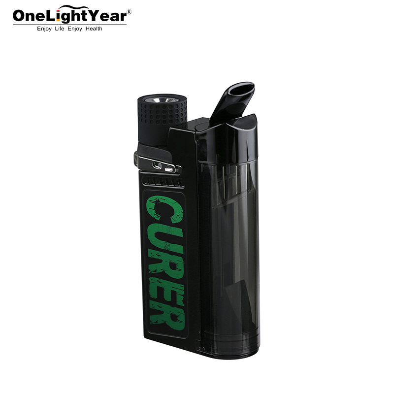 100% Original LTQ 3in1 CURER vape pen 1600mah Adjustable temperature for cbd wax dry herb vaporizer