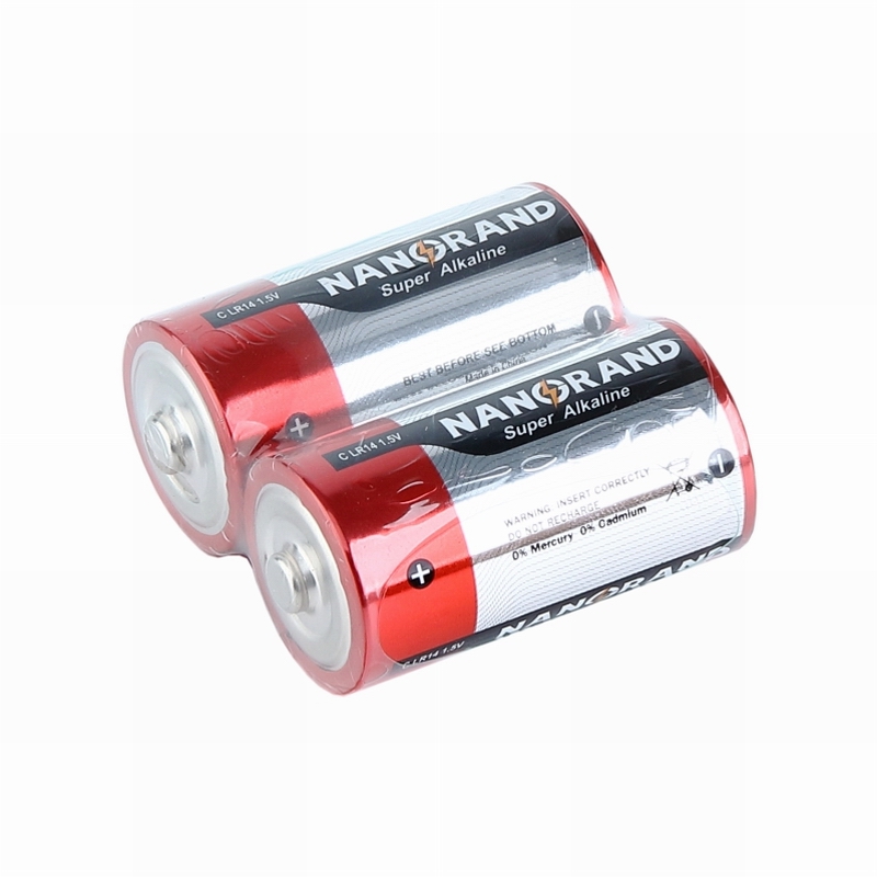 Хорошие продажи, новый тип, оболочка из алюминиевой фольги 1,5 v C lr14, размер щелочных батарей