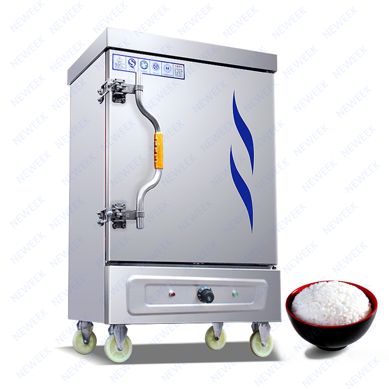NEWEEK widely used to steamed bread buns pork chicken duck meat large stainless steel commercial rice industrial food steamer