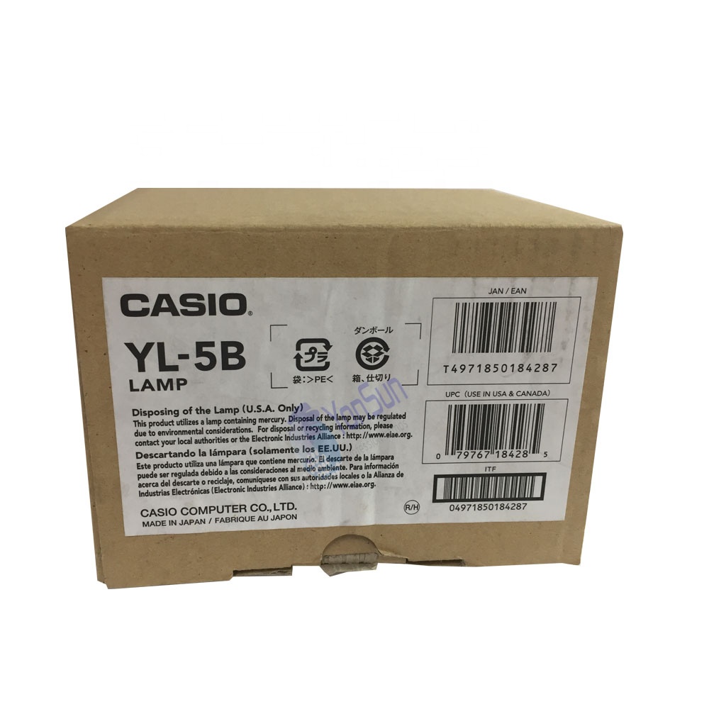 Оптическими зумом Casio YL-5B / 10344232 OEM оригинальный модуль с лампой для проектора для объектива с оптическими зумом CASIO XJ-S58