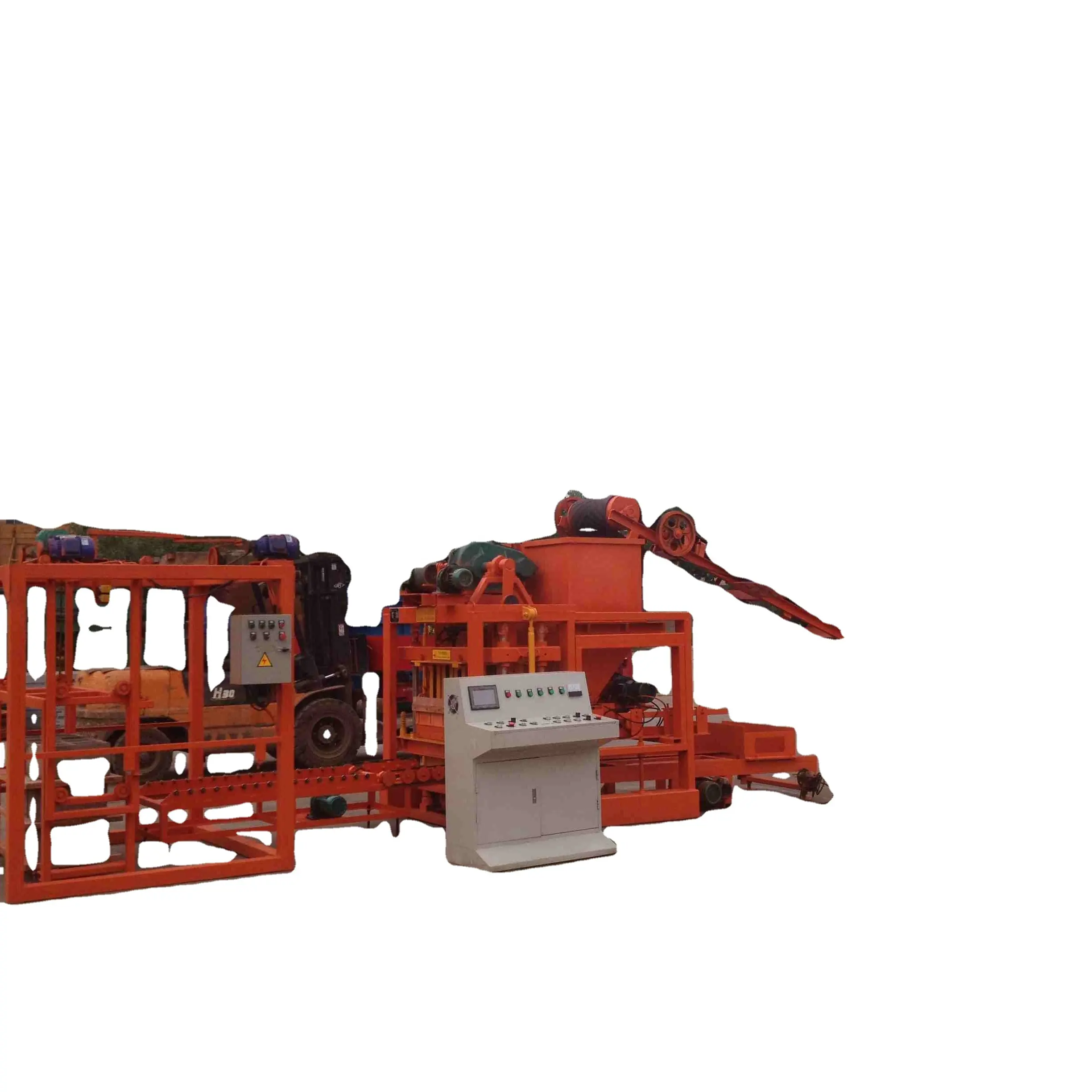 Shengya Fully Automatic Functional Cheap Concrete Block Machines For Sale QTJ4-25