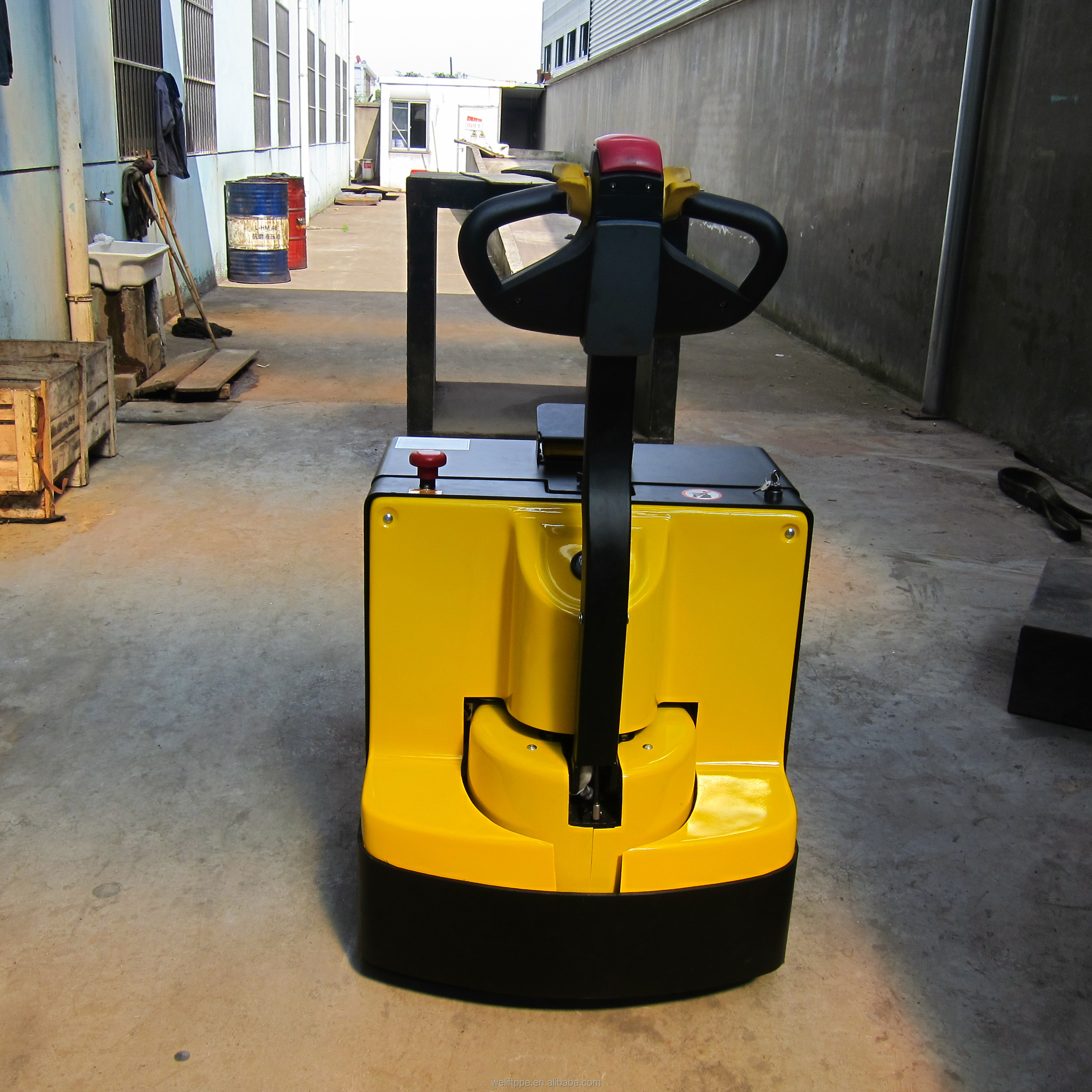 Customized 2000kg 3000kg 2200lbs 3300lbs Ride on Full Electric Pallet Truck Lithium Battery Car Mover