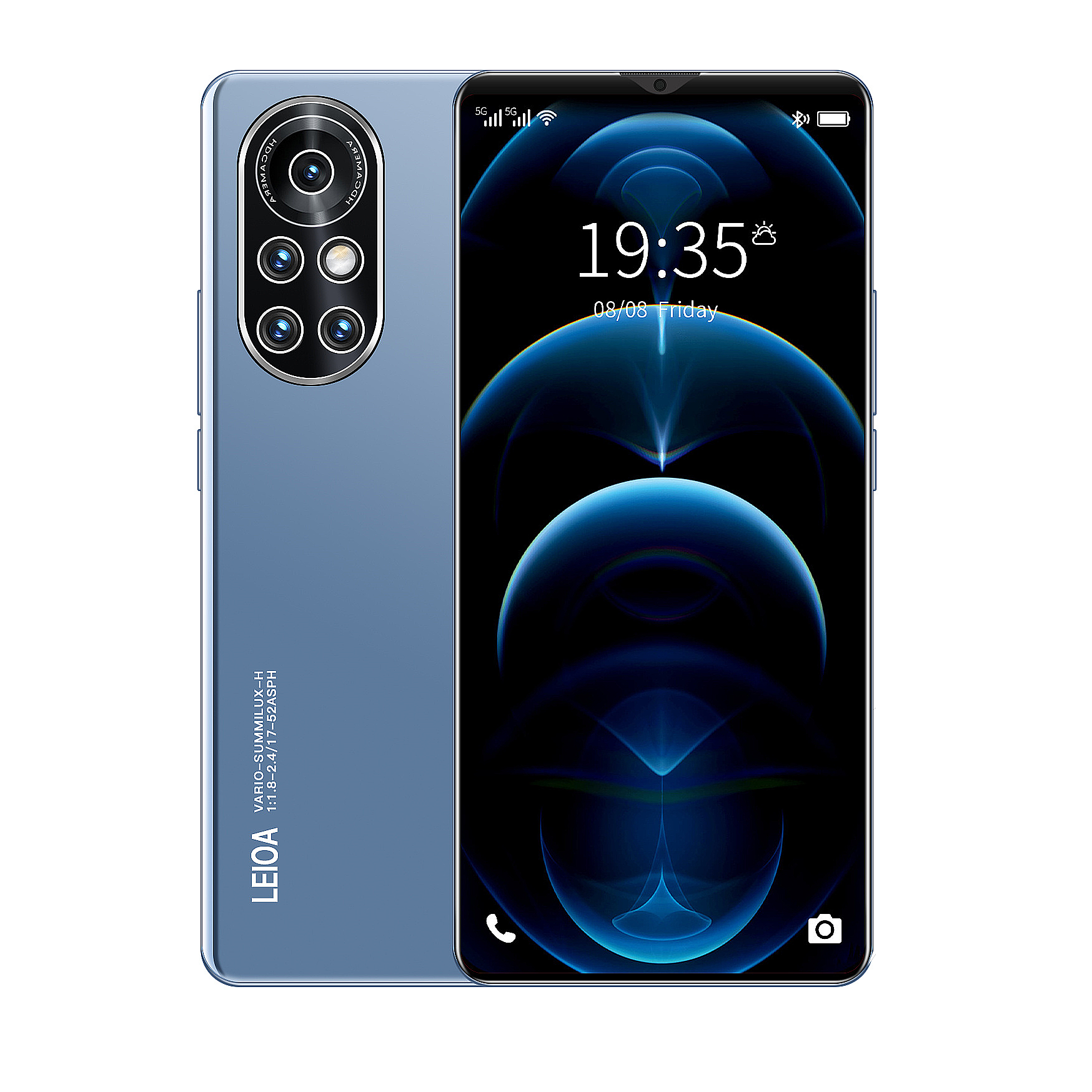 Free shipping 5G HD dual card dual standby business large memory Android smart mobile phone